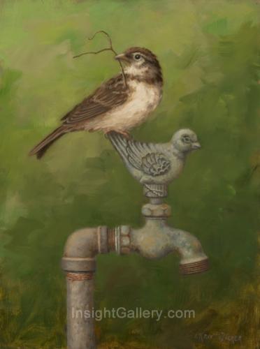 Bird on Bird by Ann Kraft Walker